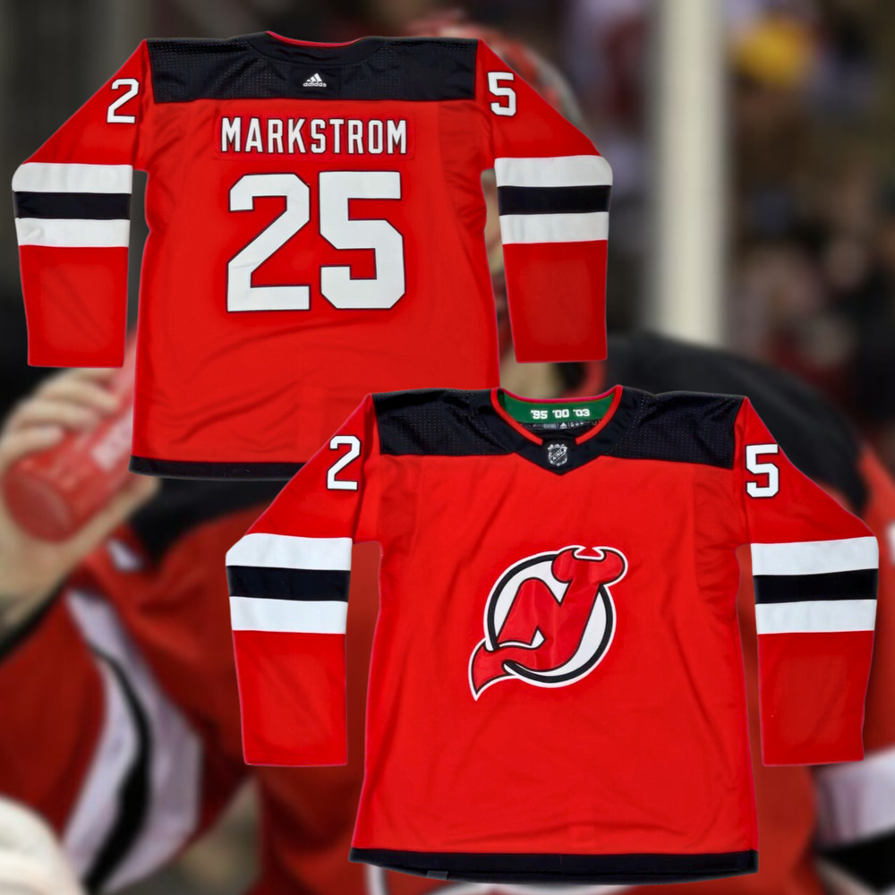 New Jersey Devils Jacob Markstrom #25 Adidas Authentic Jersey Sz 60 3XL NWOT - Picture 12 of 12